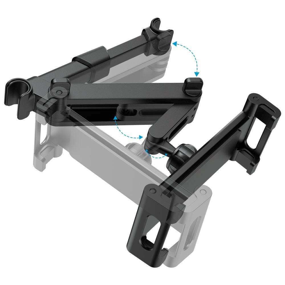 Tech-Protect Car Mount Tablet- & Mobilholder Til Bilens Nakkestøtte - Max Tablet: 135 x 240mm - Sort