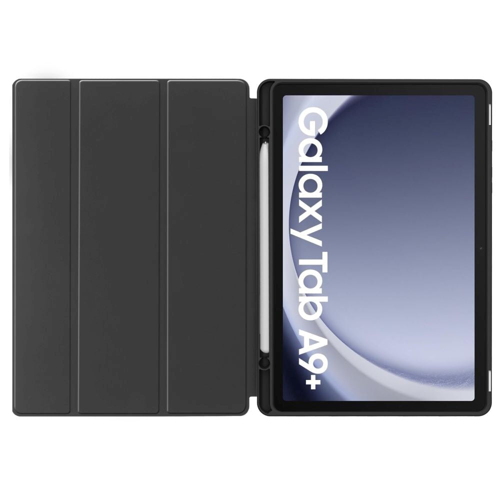 Samsung Galaxy Tab A9+ (Plus) Tech-Protect SC Cover m. Stylus Holder - Sort
