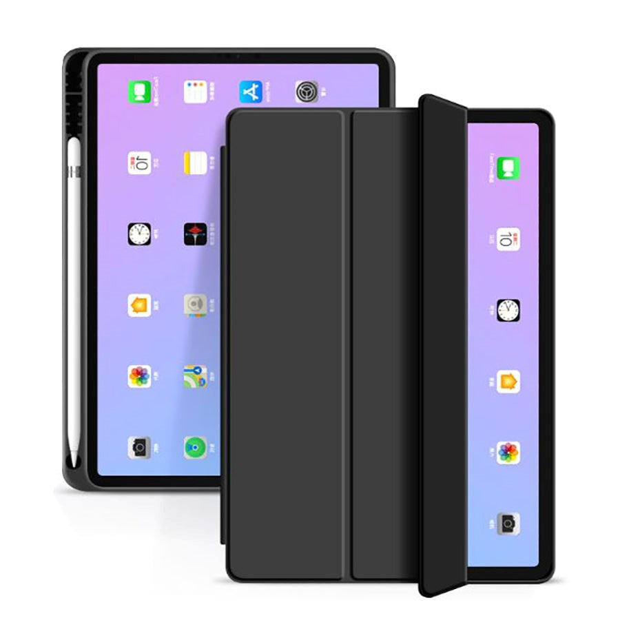 iPad Air 11-10.9" (2026-2020) Tech-Protect Smartcase Cover m. Apple Pencil Holder - Sort