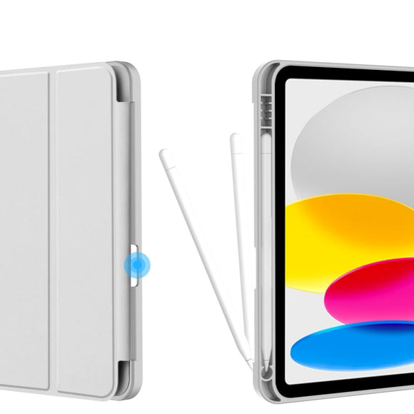 iPad 11" (2025) / iPad 10.9" (2024/2022) Tech-Protect SC Cover m. Apple Pencil Holder - Grå