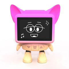 MOB - Dancing Alarm Clock Bluetooth Højtaler - Lyserød