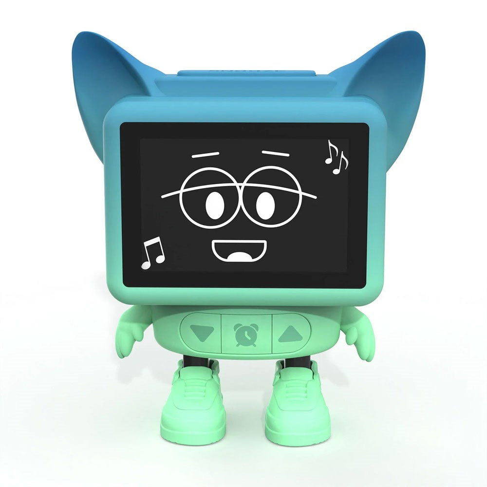 MOB - Dancing Alarm Clock Bluetooth Højtaler - Blå