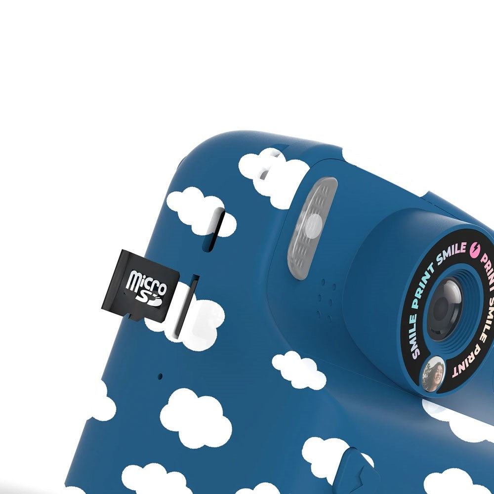 MOB Instant Pixiprint Kamera - inkl. Fotopapir & Spil - Cloud