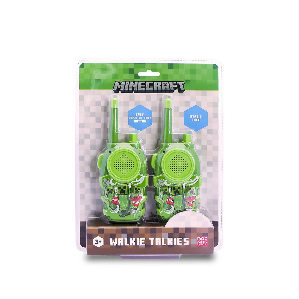 OTL MINECRAFT Walkie Talkie Sæt - 2 stk - Grøn