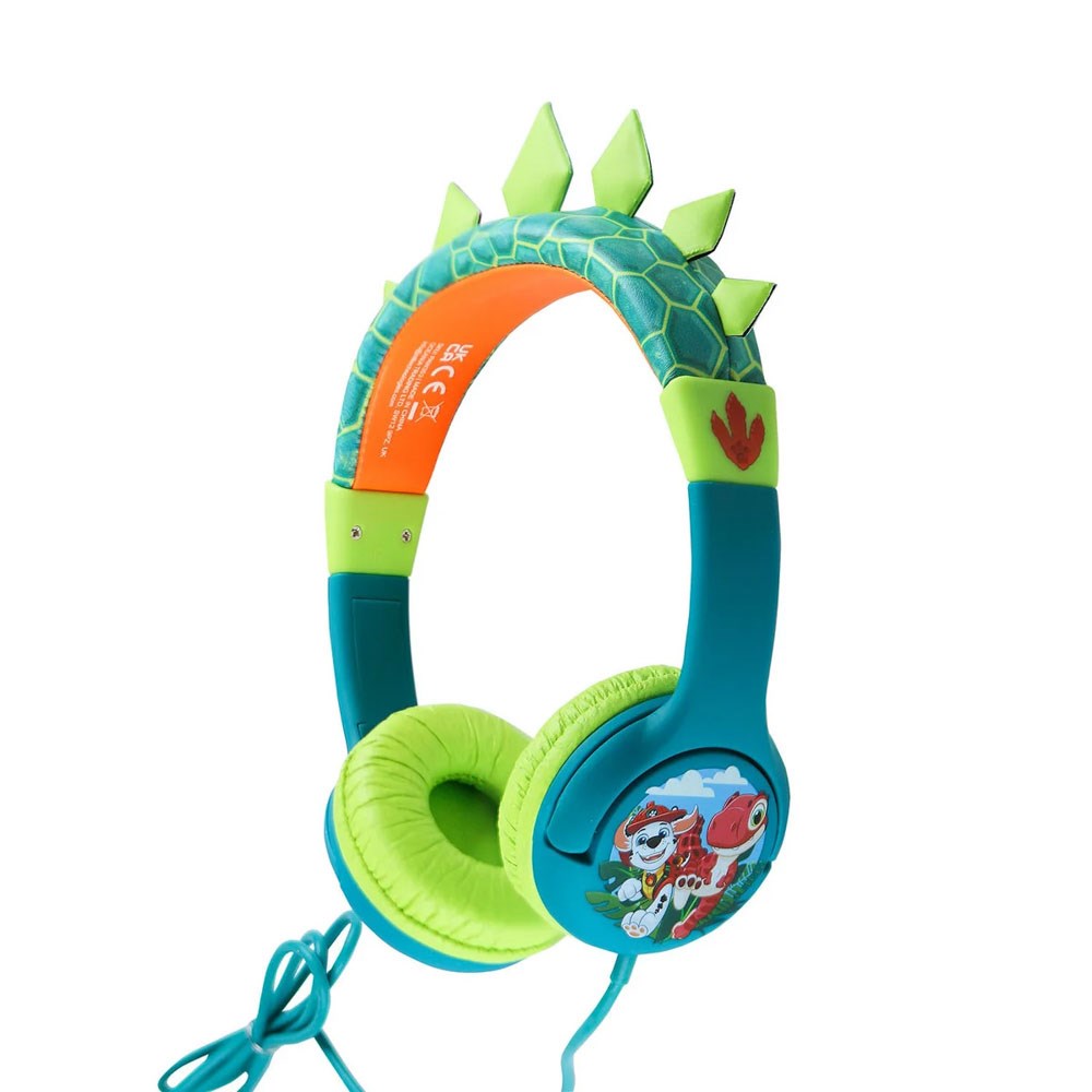 OTL Paw Patrol Dino Høretelefoner m. Ledning - On-Ear - Grøn