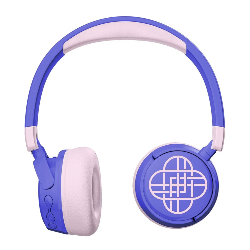 KPDH Trådløst Børneheadset - On-Ear - Huntrix Symbol / Lilla