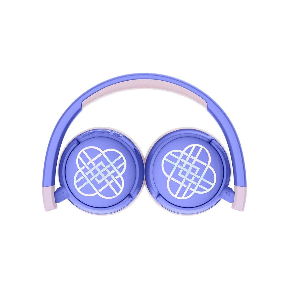 KPDH Trådløst Børneheadset - On-Ear - Huntrix Symbol / Lilla