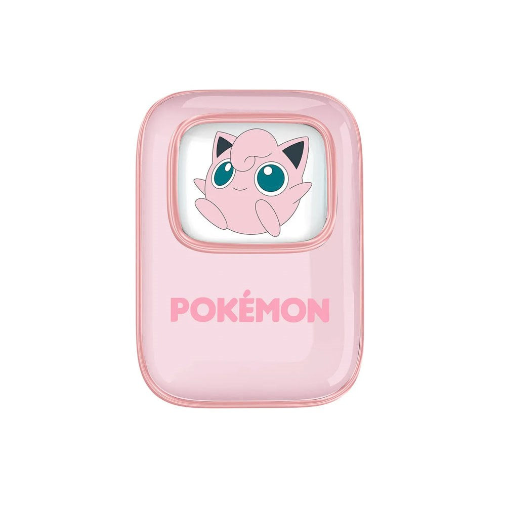 Jigglypuff OTL True Wireless In-Ear Headset m. Skub-Op Opladningsetui - Lyserød