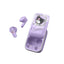 Kuromi OTL True Wireless In-Ear Headset m. Skub-Op Opladningsetui - Lilla