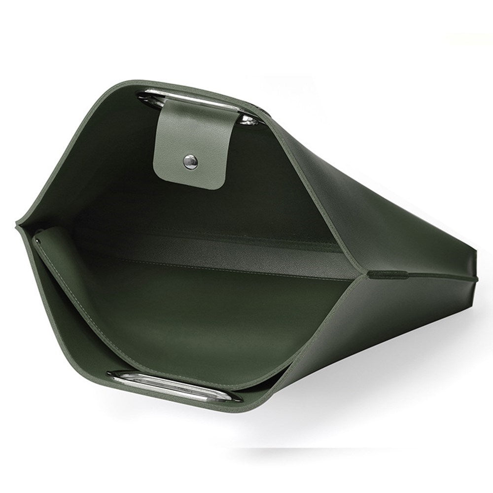 Kunstlæder MacBook / Laptop 13-14" Taske - 32 x 37.5 cm - Sort