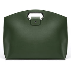 Kunstlæder MacBook / Laptop 13-14" Taske - 32 x 37.5 cm - Grøn