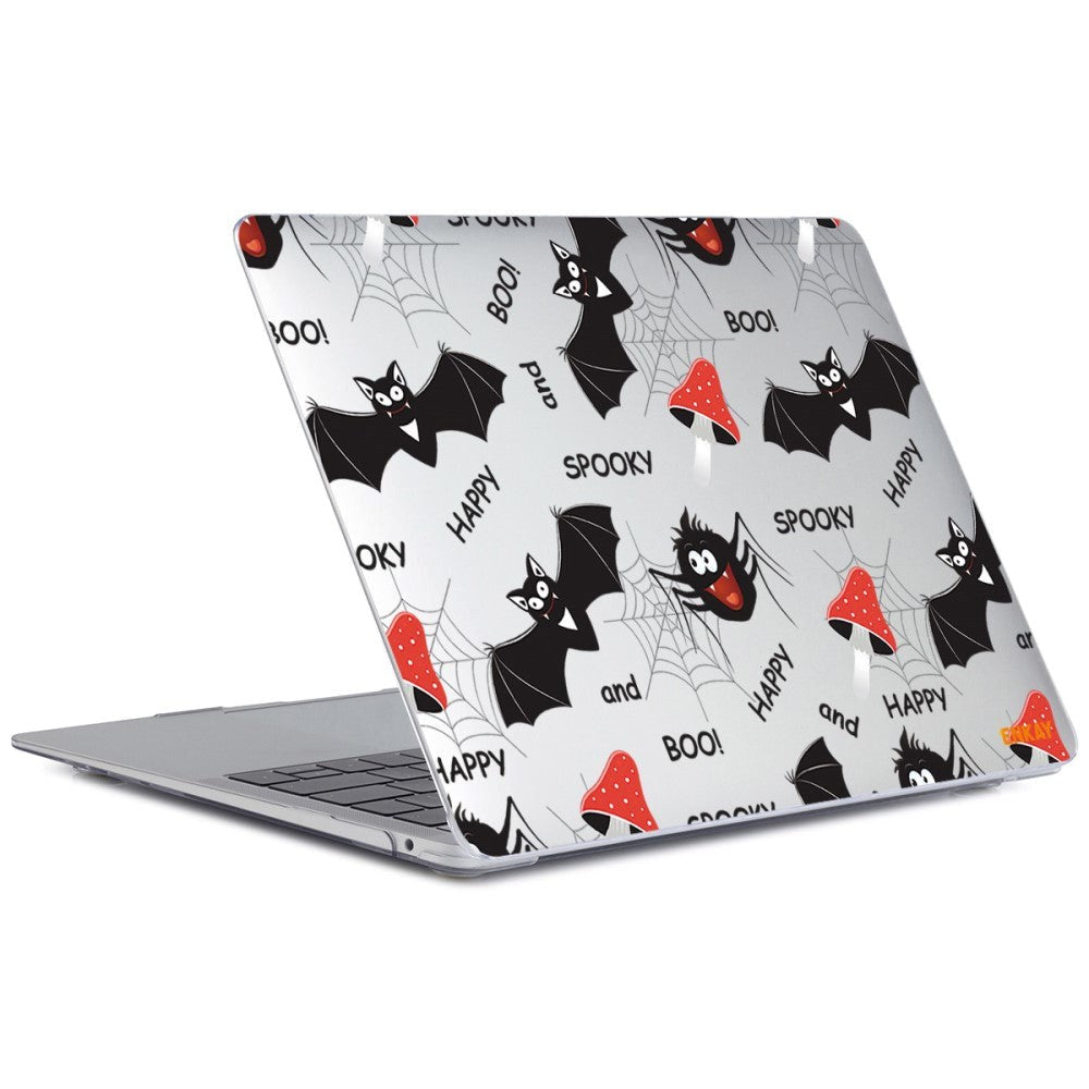 MacBook Pro 14 M5/M4/M3/M2/M1 (2026-2021) ENKAY Protective Hard Case m. Print - Flagermus