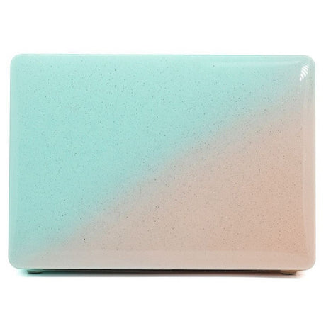 MacBook Air 13 (2011-2017) Plastik Laptop Cover - Blå / Sandfarvet