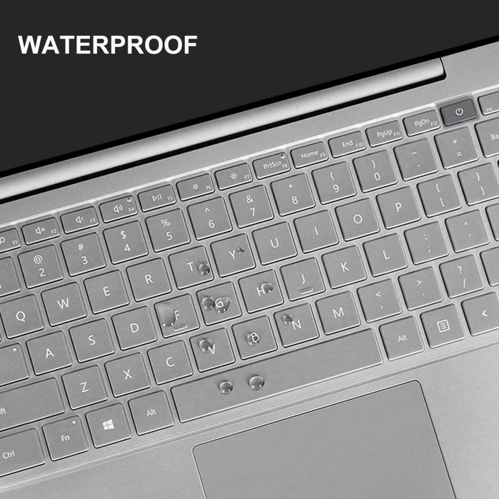 Microsoft Surface Laptop Go / Go 2 ENKAY Keyboard Cover m. Amerikansk Tastatur - Gennemsigtig