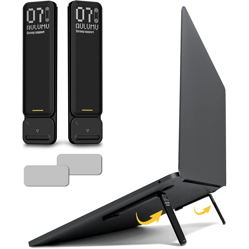 AULUMU Laptop Stander - 2 stk - Sort