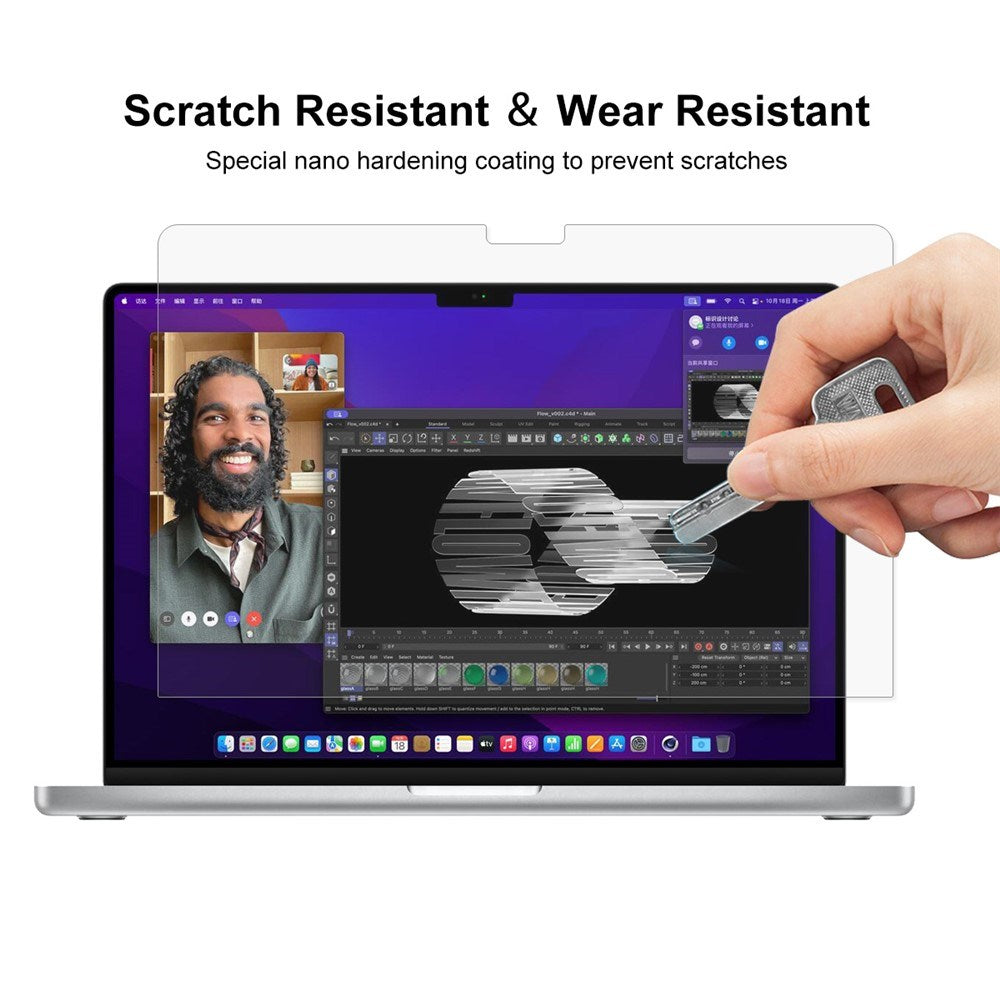 MacBook Neo 13 A18 Pro (2026) ENKAY Skærmbeskyttelsesfilm - Gennemsigtig