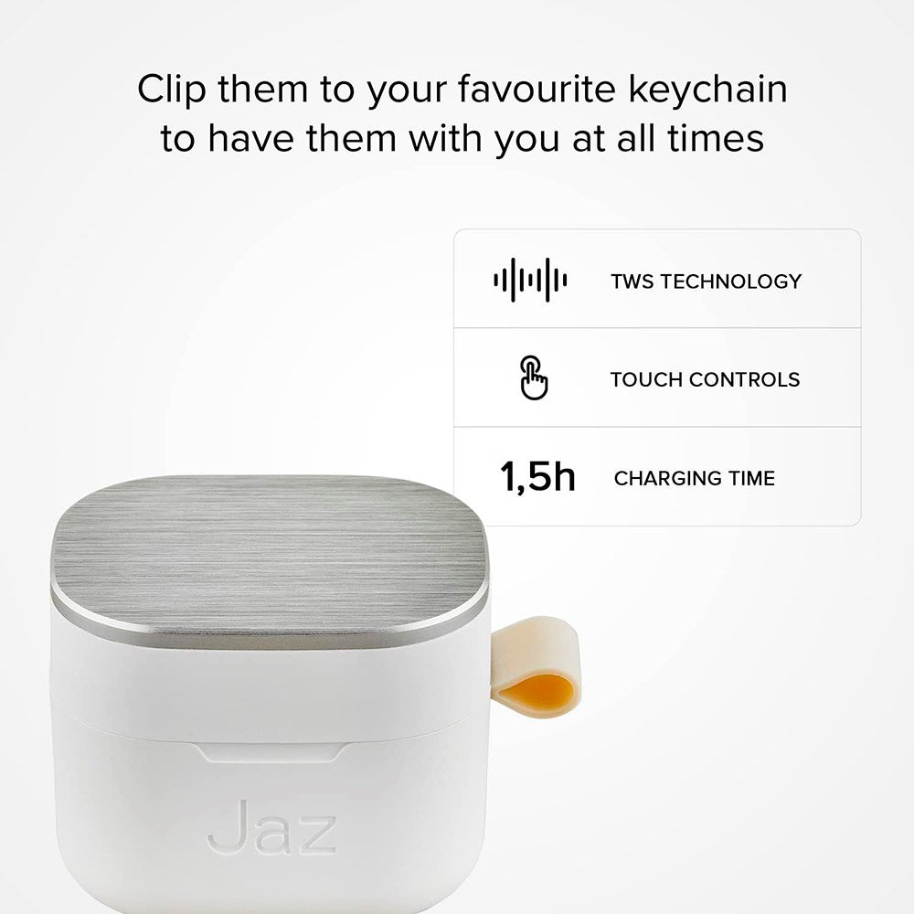 Jaz Airon True Wireless In-Ear Bluetooth Høretelefoner - Hvid