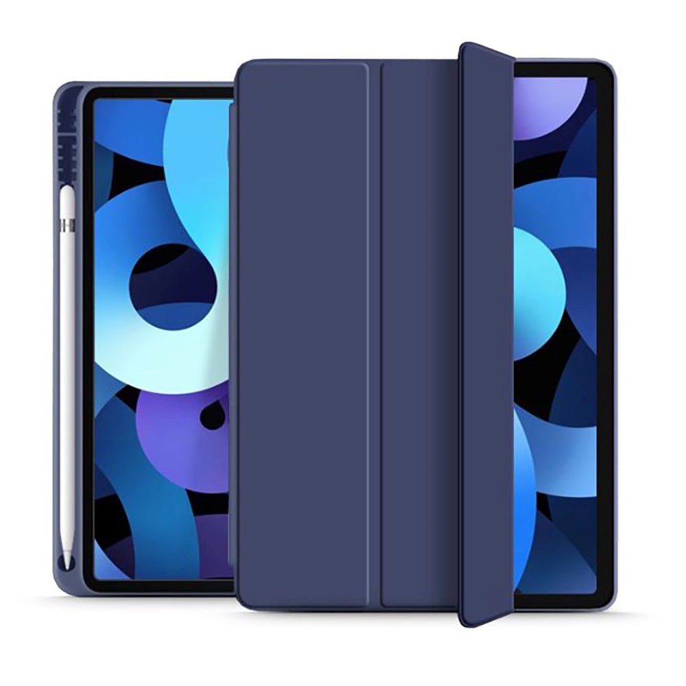 Tech-Protect Smartcase iPad Air 11-10.9" (2026-2020) Tri-fold Cover m. Pen Holder - Navy Blue