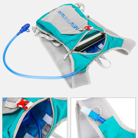 Foldbar Sportsrygsæk - Sort