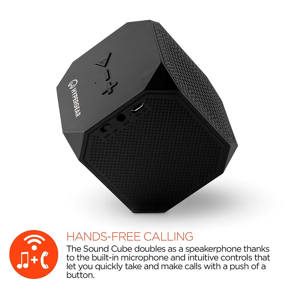 Hypergear Sound Cube Trådløs Bluetooth Højttaler - Sort