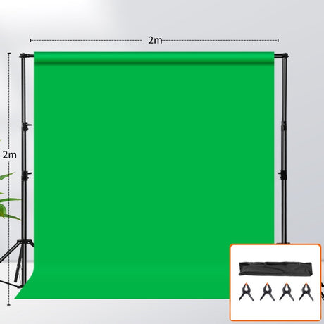 Fotobaggrund Kit - 2 x 2 m - Grøn