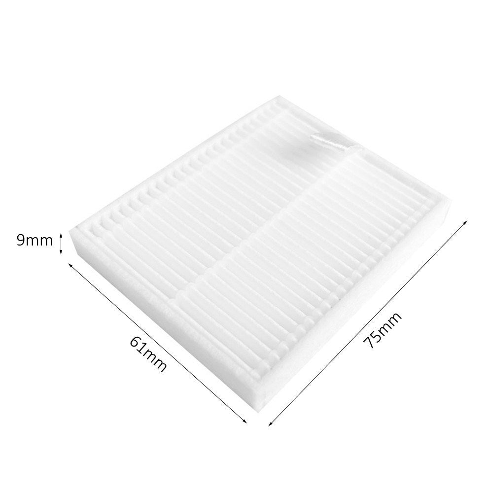 Støvsugerfilter til iRobot Roomba Combo Essential / Roomba 105 Combo / Xiaomi E10 - Hvid