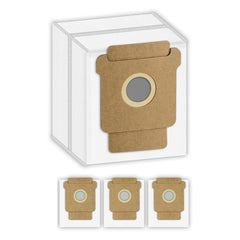 4 stk. Støvsugerpose til Robotstøvsuger iRobot Roomba 105 Combo / 205 Dustcompactor / Plus 405 Combo / Plus 505 Combo - Hvid