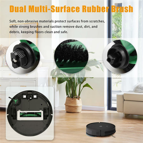 Moppeklud til Xiaomi Robot Vacuum E10 / iRobot Roomba Combo 105 Robotstøvsuger - Grå