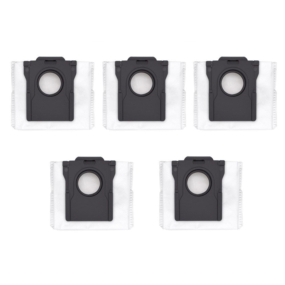 Støvsugerpose til Dreame X40 Ultra / L40 Ultra / L10s Pro Gen 2 / D10 Plus Gen 2 - 5 stk - Hvid
