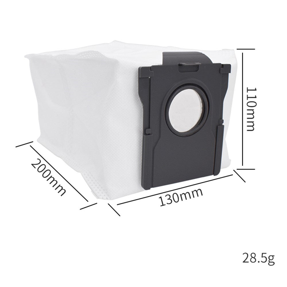 Støvsugerpose til Dreame D10 Plus Gen 2 / Dreame L10s Pro Gen 2 / X40 Ultra / L40 Ultra Robotstøvsuger - Hvid