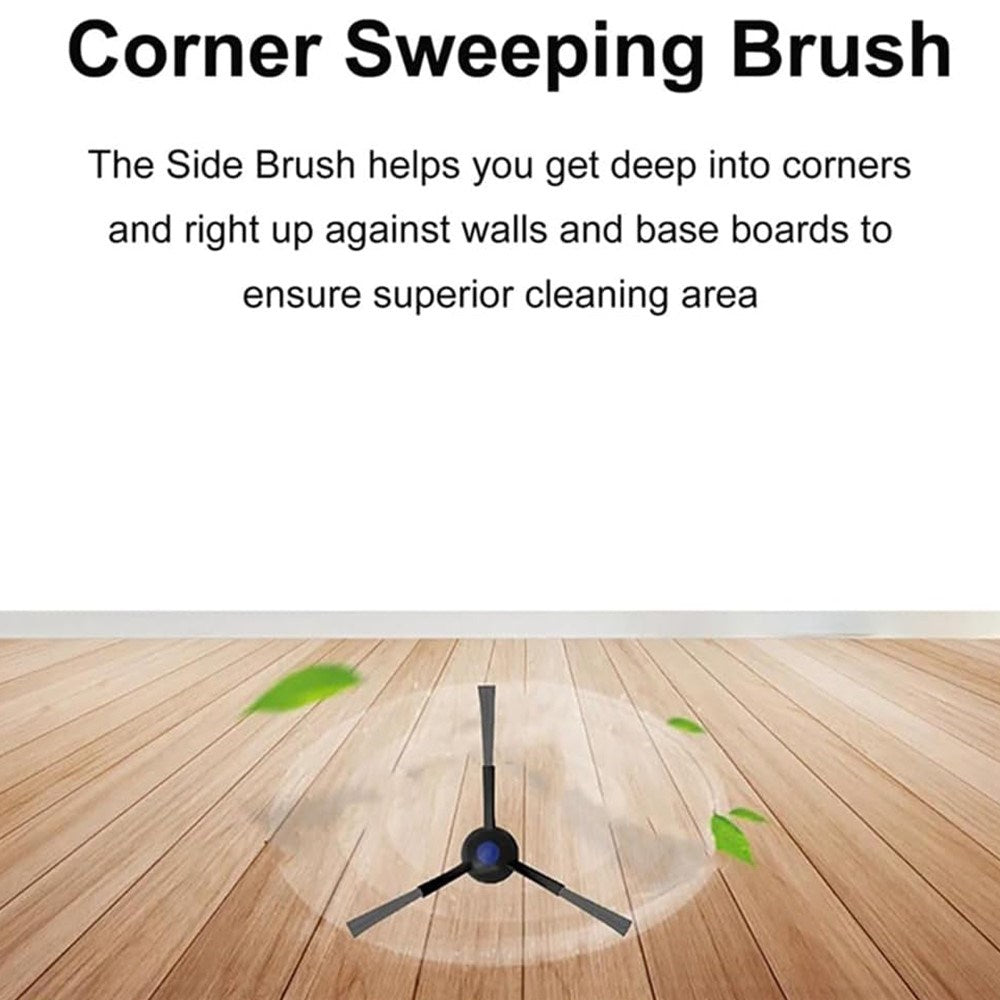 Støvsugerbørste til Robotstøvsuger Ecovacs Deebot N20 / N20 Plus / N20 Pro Plus / N30 Pro Omni - Sort
