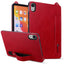 iPad Mini (2026) 8. Gen. EIDERWOOD Kunstlæder Bagside Cover m. Strop Kickstand - Rød