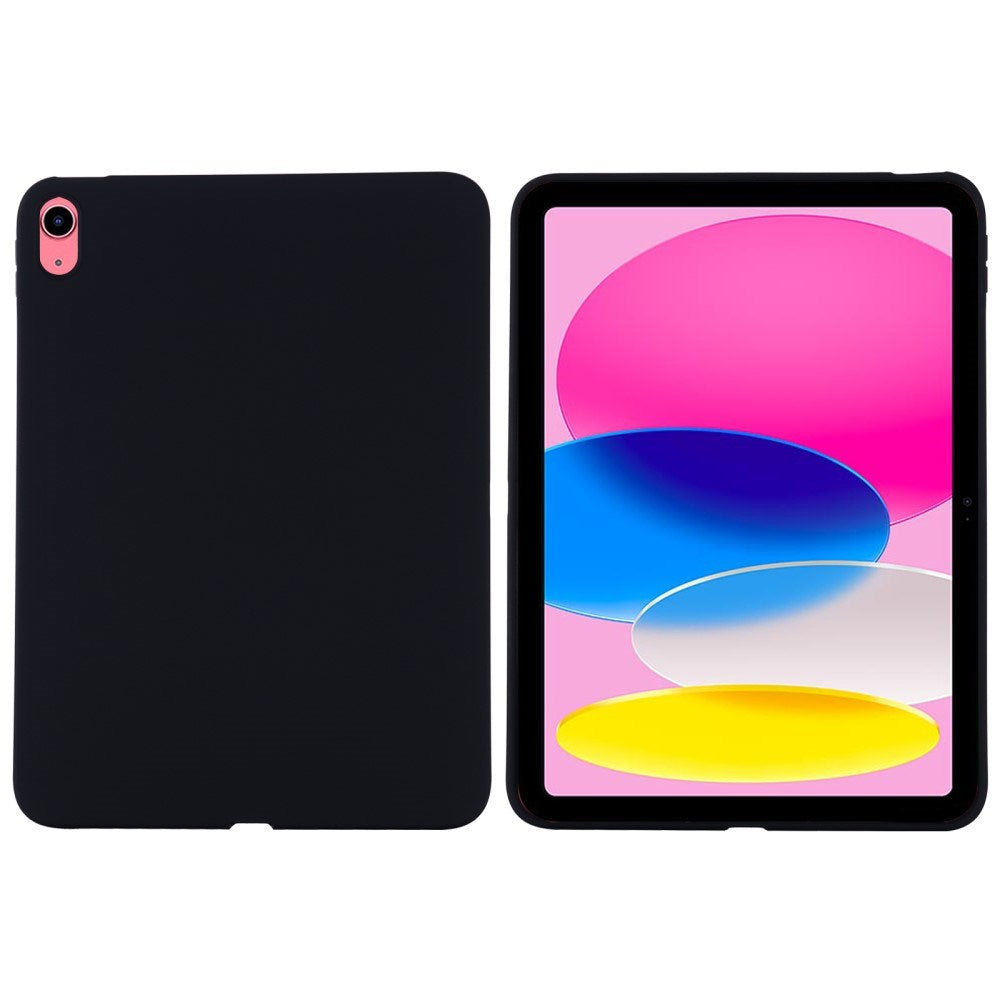 iPad 11" (2025) / iPad 10.9" (2024/2022) Liquid Silikone Shockproof Cover - Sort