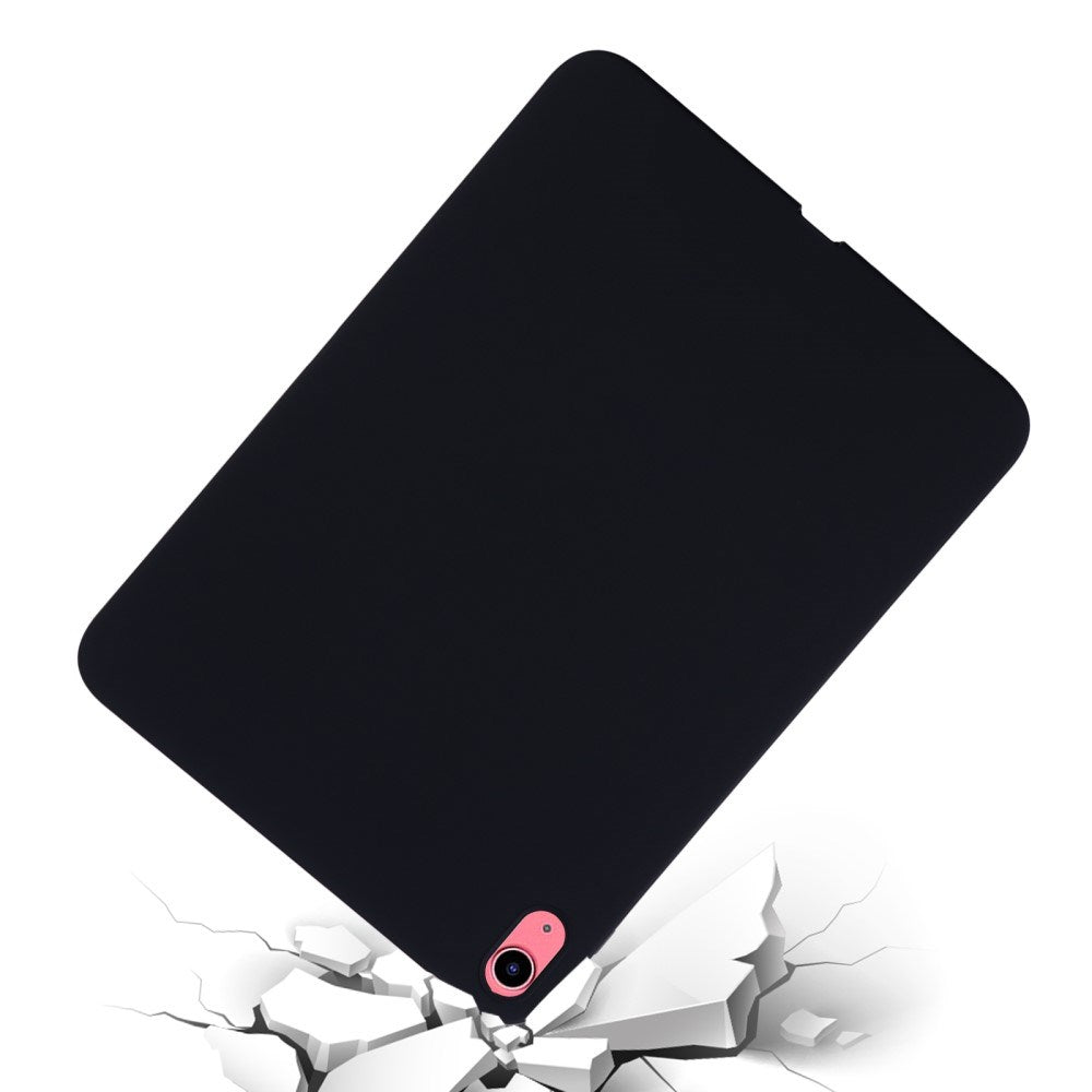 iPad 11" (2025) / iPad 10.9" (2024/2022) Liquid Silikone Shockproof Cover - Sort