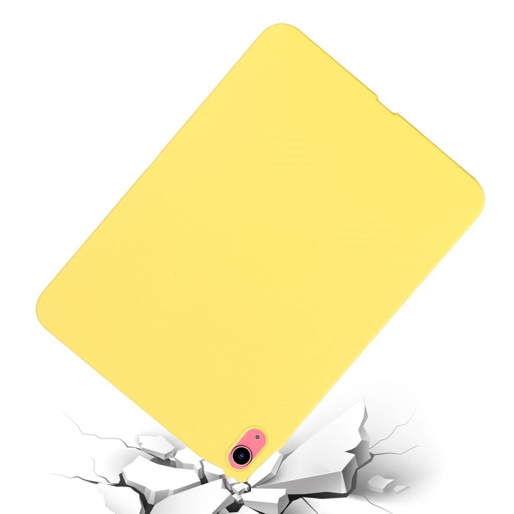 iPad 11" (2025) / iPad 10.9" (2024/2022) Liquid Silikone Shockproof Cover - Gul