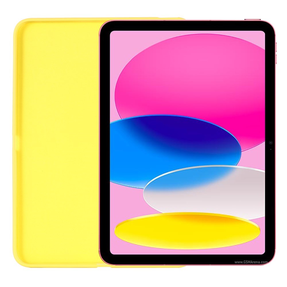iPad 11" (2025) / iPad 10.9" (2024/2022) Liquid Silikone Shockproof Cover - Gul