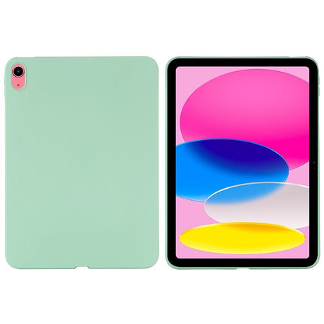 iPad 11" (2025) / iPad 10.9" (2024/2022) Liquid Silikone Shockproof Cover - Grøn