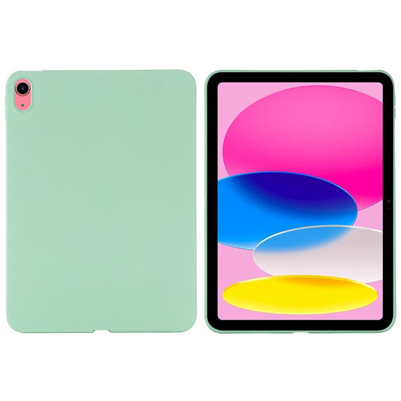 iPad 11" (2025) / iPad 10.9" (2024/2022) Liquid Silikone Shockproof Cover - Grøn