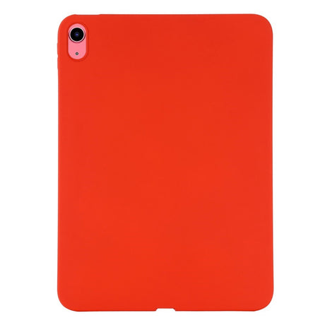 iPad 11" (2025) / iPad 10.9" (2024/2022) Liquid Silikone Shockproof Cover - Rød