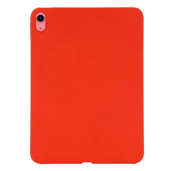 iPad 11" (2025) / iPad 10.9" (2024/2022) Liquid Silikone Shockproof Cover - Rød