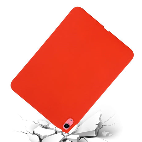 iPad 11" (2025) / iPad 10.9" (2024/2022) Liquid Silikone Shockproof Cover - Rød