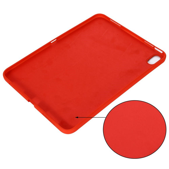 iPad 11" (2025) / iPad 10.9" (2024/2022) Liquid Silikone Shockproof Cover - Rød