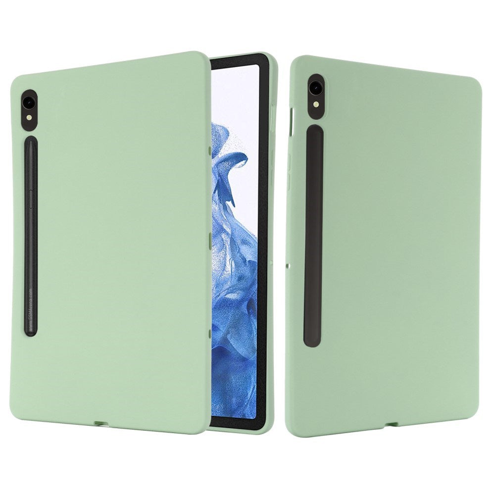 EIDERWOOD Samsung Galaxy Tab S10 FE / S9 FE Foret Silikone Cover - Grøn