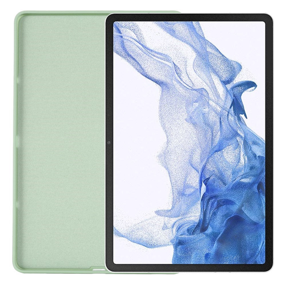EIDERWOOD Samsung Galaxy Tab S10 FE / S9 FE Foret Silikone Cover - Grøn