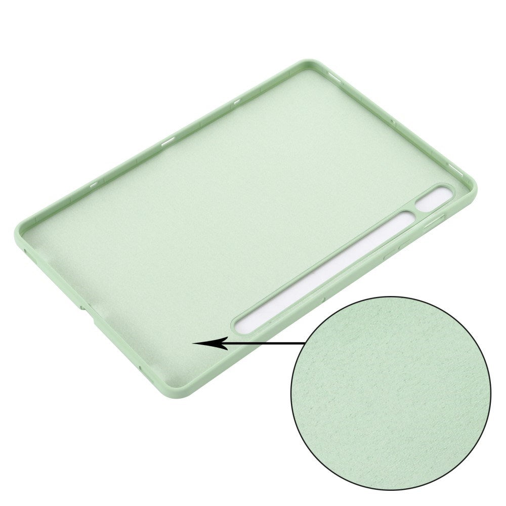 EIDERWOOD Samsung Galaxy Tab S10 FE / S9 FE Foret Silikone Cover - Grøn