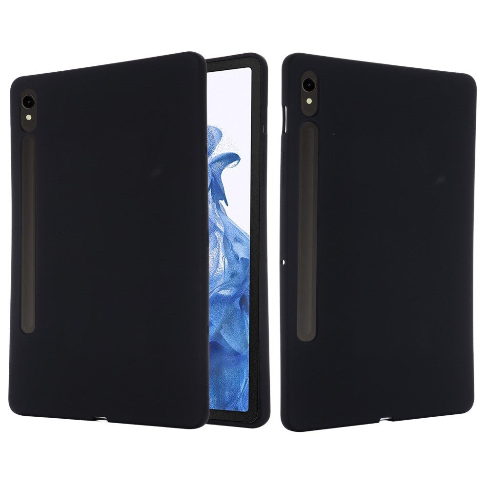 EIDERWOOD Samsung Galaxy Tab S10 FE / S9 FE Foret Silikone Cover - Sort