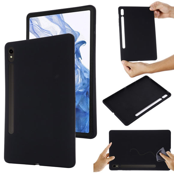 EIDERWOOD Samsung Galaxy Tab S10 FE / S9 FE Foret Silikone Cover - Sort