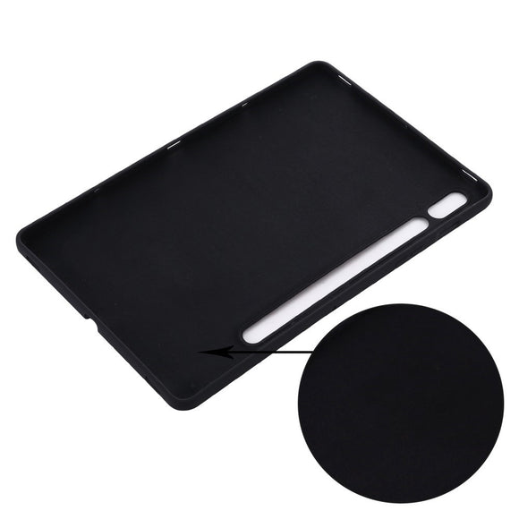 EIDERWOOD Samsung Galaxy Tab S10 FE / S9 FE Foret Silikone Cover - Sort