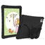 EIDERWOOD iPad Air 11" (2025 / 2024) Børne Cover - Butterfly Kickstand Cover m. Skulderstrop - Sort