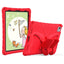 EIDERWOOD iPad Air 11" (2025 / 2024) Børne Cover - Butterfly Kickstand Cover m. Skulderstrop - Rød